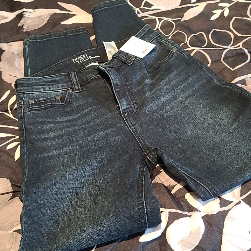 NWT Time and True high rise slim ankle jeans